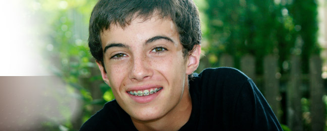 boy with braces